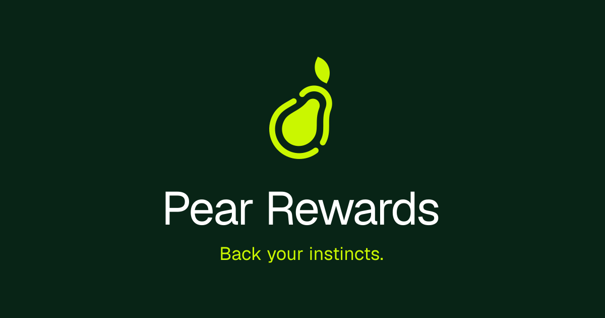 Pear Rewards — Earn points by completing quests.
